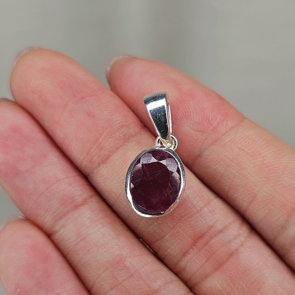 Real Ruby Pendant